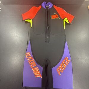 HO Sport 3/2 mm Extreme Series ThermoTech Wetsuit Sz Xs Front Zip 100% Nylon